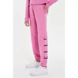 Elle Fleece Jogger - Pink