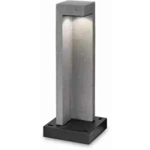 Granite titano 1-bulb metal floor lamp