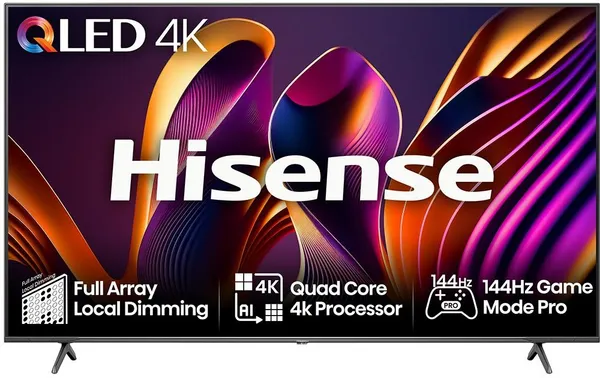 Hisense 75" 75E7NQTUK PRO Smart 4K Ultra HD QLED TV