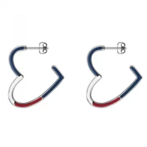 Tommy Hilfiger Jewellery Heart Hoop Earring