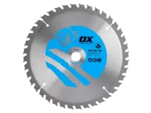 OX Tools OX-TCTW-TF-1841640 Wood Cutting Thin Kerf Circular Saw Blade 184mm x 16 x 40T ATB