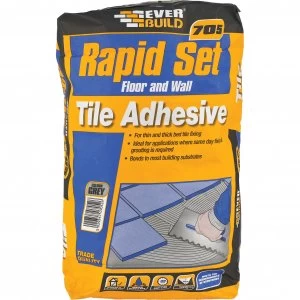 Everbuild Rapid Set Tile Mortar 20KG