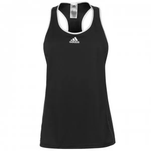 adidas Aspire Tank Top Ladies - Black/White