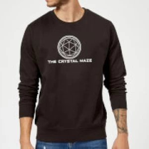 Crystal Maze Logo Sweatshirt - Black - XL