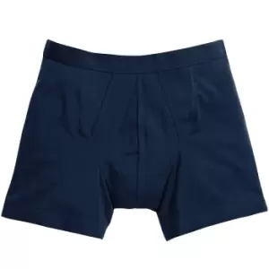 Fruit Of The Loom Mens Classic Boxer Shorts (Pack Of 2) (L) (Deep Navy)