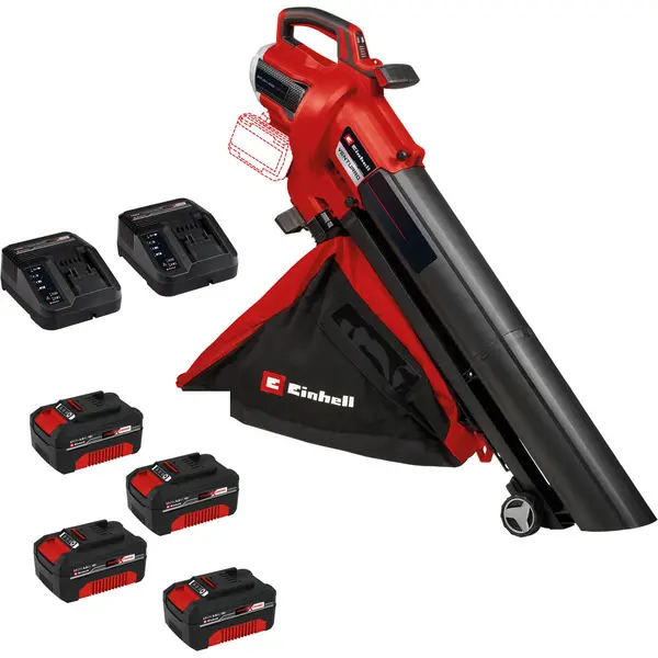 Einhell VENTURRO 36/240 36v Cordless Leaf Blower and Vacuum VENTURRO 36/240 Batteries: 4 x 4ah Li-ion