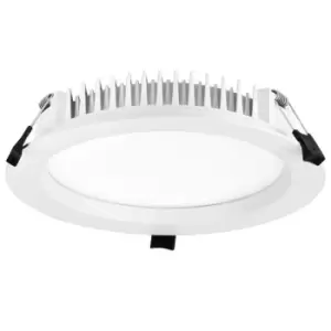 Aurora Enlite 18W Baffle Dimmable Integrated Downlight IP54 Cool White - EN-DDLH818/40