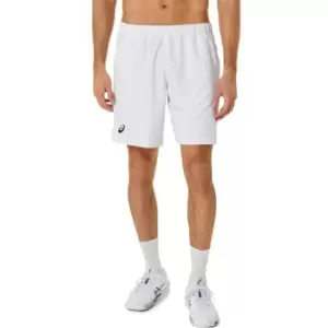 Asics Mens Court M 9" Tennis Short - White