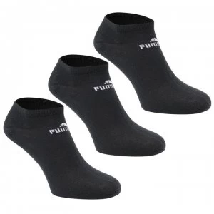 Puma 3 Pack Trainer Socks Junior - Black