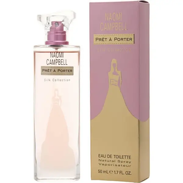 Naomi Campbell Pret a Porter Silk Collection Eau de Toilette For Her 50ml