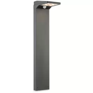 Firstlight Cyrus LED Solar Post with PIR Graphite IP54