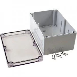 Hammond Electronics 1554VB2GYCL Universal enclosure 240 x 160 x 120 Polycarbonate (PC) Grey, Clear