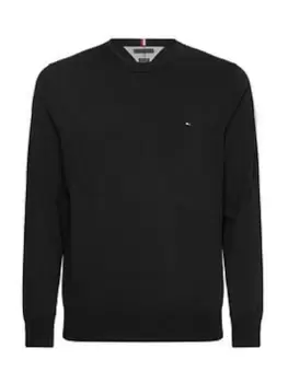 Tommy Hilfiger 1985 Knitted Jumper - Black Size M Men