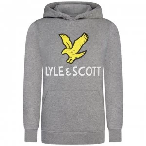 Lyle and Scott Logo OTH Hoodie - Grey G59