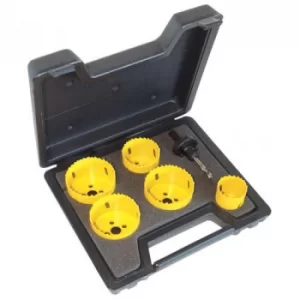 CK 6 Piece Hole Saw Set