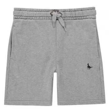 Jack Wills Wills Kids Boys Mr Wills Shorts - Grey Heather