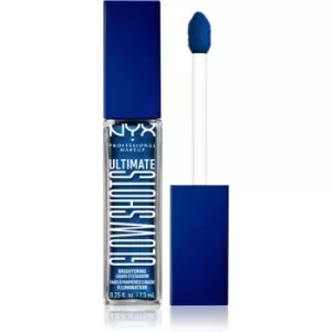 NYX Professional Makeup Ultimate Glow Shots liquid glitter eyeshadow shade 21 Blueberry Bank 7,5 ml