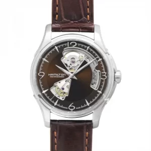 Jazzmaster Automatic Brown Dial Stainless Steel Mens Watch