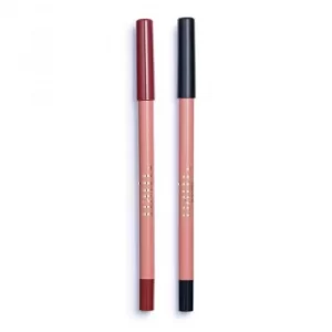 Revolution Pro Nath Lipliner and Eyeliner Set Black Swan