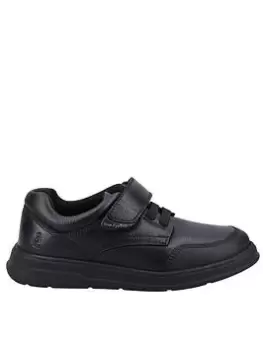 Hush Puppies Rowan Jnr School Shoe - Black, Size 2 Older