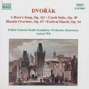 Antonin Dvorak - A Hero's Song - Czech Suite - Husite Overture - Festival March (D CD Album - Used