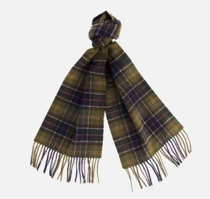 Barbour Mens Tartan Lambswool Scarf - Classic