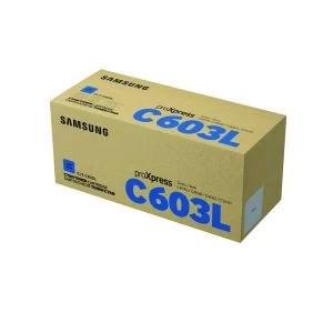 Samsung CLT C603L Cyan Laser Toner Ink Cartridge