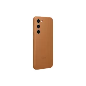 Samsung Leather Case for Galaxy S23+ in Camel (EF-VS916LAEGWW)