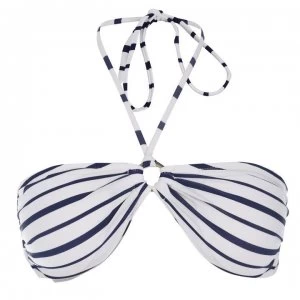 Dorina Dorina Gren Bandeau Bikini Top - Blue STRIPE 312