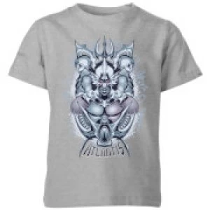 Aquaman Atlantis Seven Kingdoms Kids T-Shirt - Grey - 11-12 Years