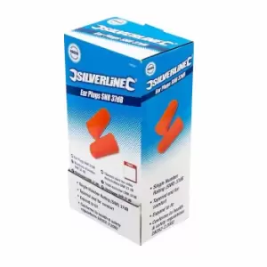 Silverline Ear Plugs SNR 37dB 200 Pairs 282557