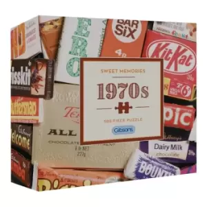 Gibsons Sweet Memories of the 1970s - Spring 2022 - 500 Piece Jigsaw Puzzle