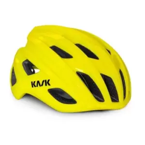 2021 Kask Mojito 3 Road Bike helmet in Yellow Flou