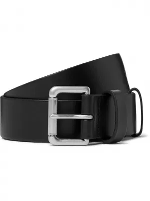 Polo Ralph Lauren Mens Smooth Leather Reversible Belt - Black/Saddle - M/W34