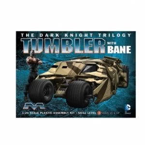 Dark Knight Armoured Tumbler with Bane Figure 125 Scale Mobieus Model Kit