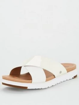 Ugg Kari Flat Sandal - White