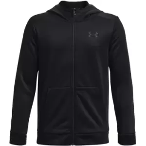 Under Armour Armour Full Zip Fleece Junior Boys - Black