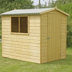 Shire Lewis Handmade Shed - 7ft x 5ft