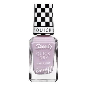 Barry M Speedy Quick Dry Nail Paint 8 - Lap of honour Purple