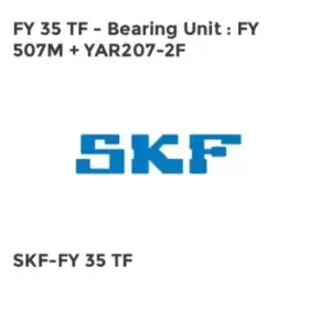 FY 35 TF - Bearing Unit : FY 507M + YAR207-2F