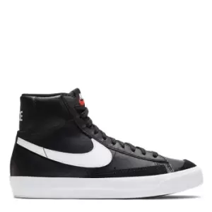 Nike Blazer Mid '77 Big Kids Shoes - Black