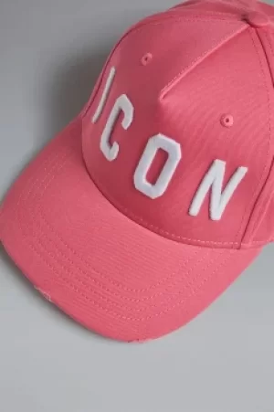 DSQUARED2 Women Hat Pink Size OneSize 100% Cotton