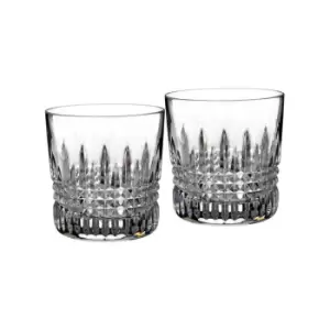 Waterford Lismore Diamond Tumbler 0.360ltr Pair - Crystal