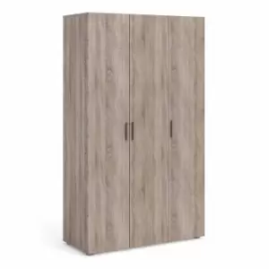 Pepe Wardrobe With 3 Doors In Truffle Oak