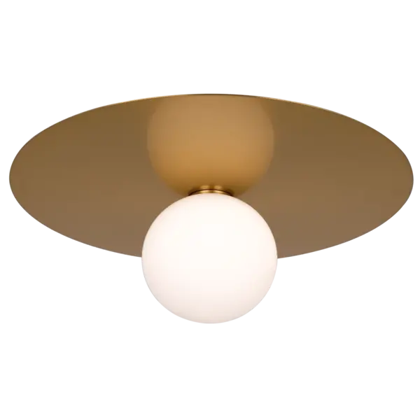 Cape Town Globe Ceiling Light Brass, G9