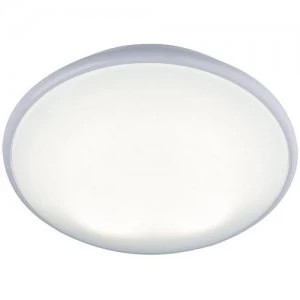 KnightsBridge 28W IP20 White Base Bulkhead - White Base