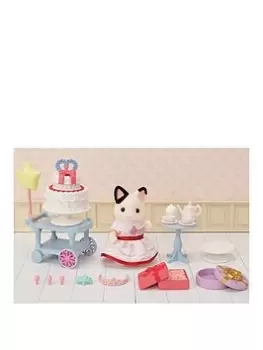 Sylvanian Families Party Time Playset - Tuxedo Cat Girl