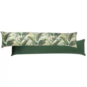 Manyara Leaves Draught Excluder Green