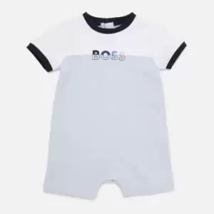 Hugo Boss Boys' Shorts All In One - Pale Blue - 6 Months