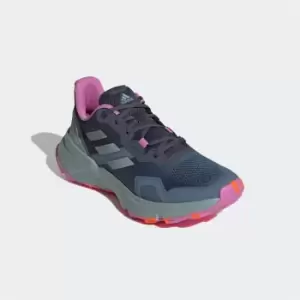 adidas Terrex Soulstride Trail Running Shoes Womens - Wonder Steel / Magic Grey Met